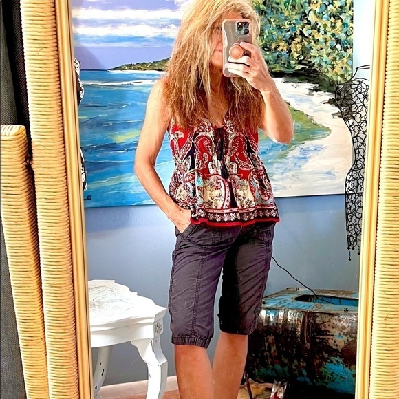 ⭐️Patrons of Peace, Boho Top, Super Soft, Washes So Well, Excellent Quality,S - Picture 7 of 13